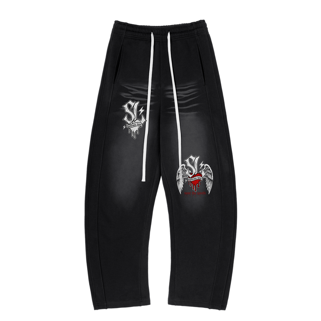 Sunfade Curved Blade Fleece Sweatpants