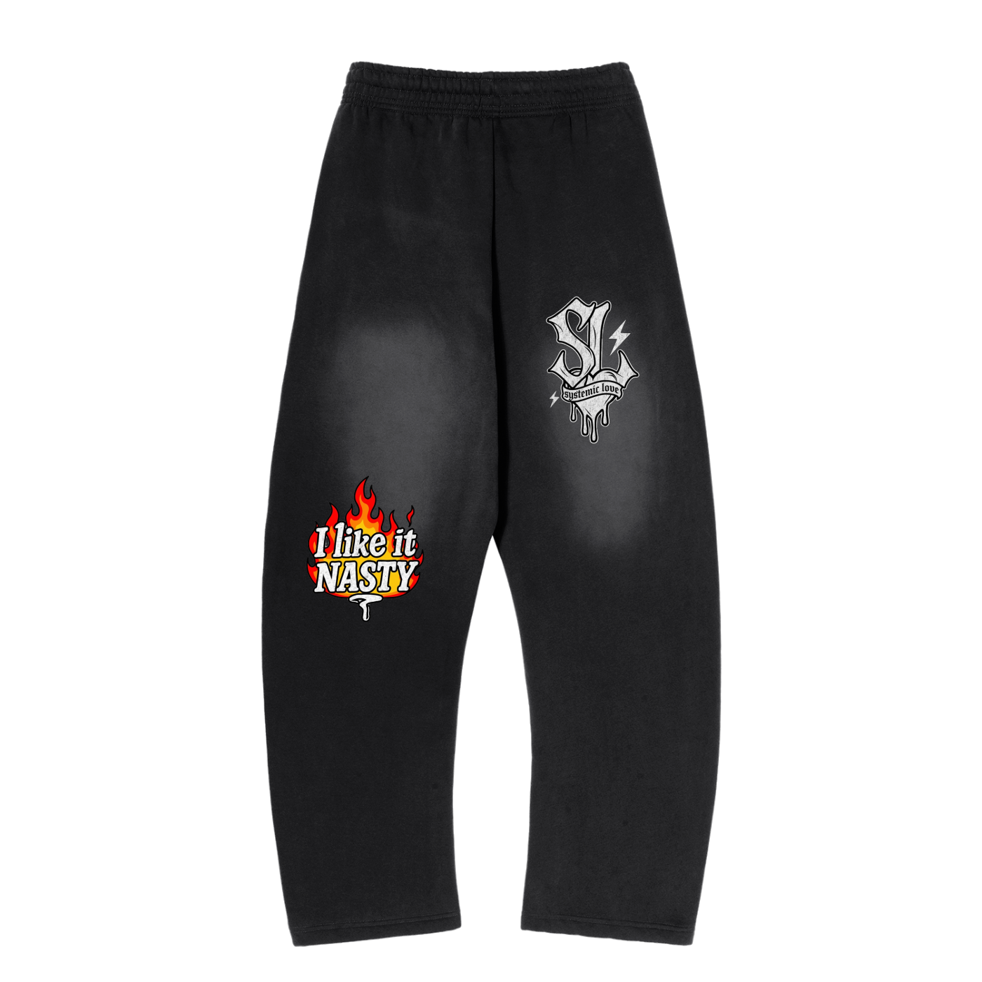 Sunfade Curved Blade Fleece Sweatpants
