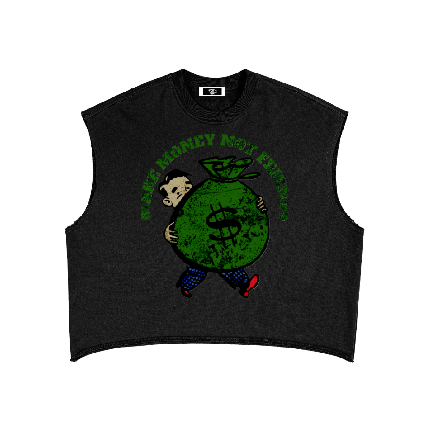 French Terry Boxy Tank Top